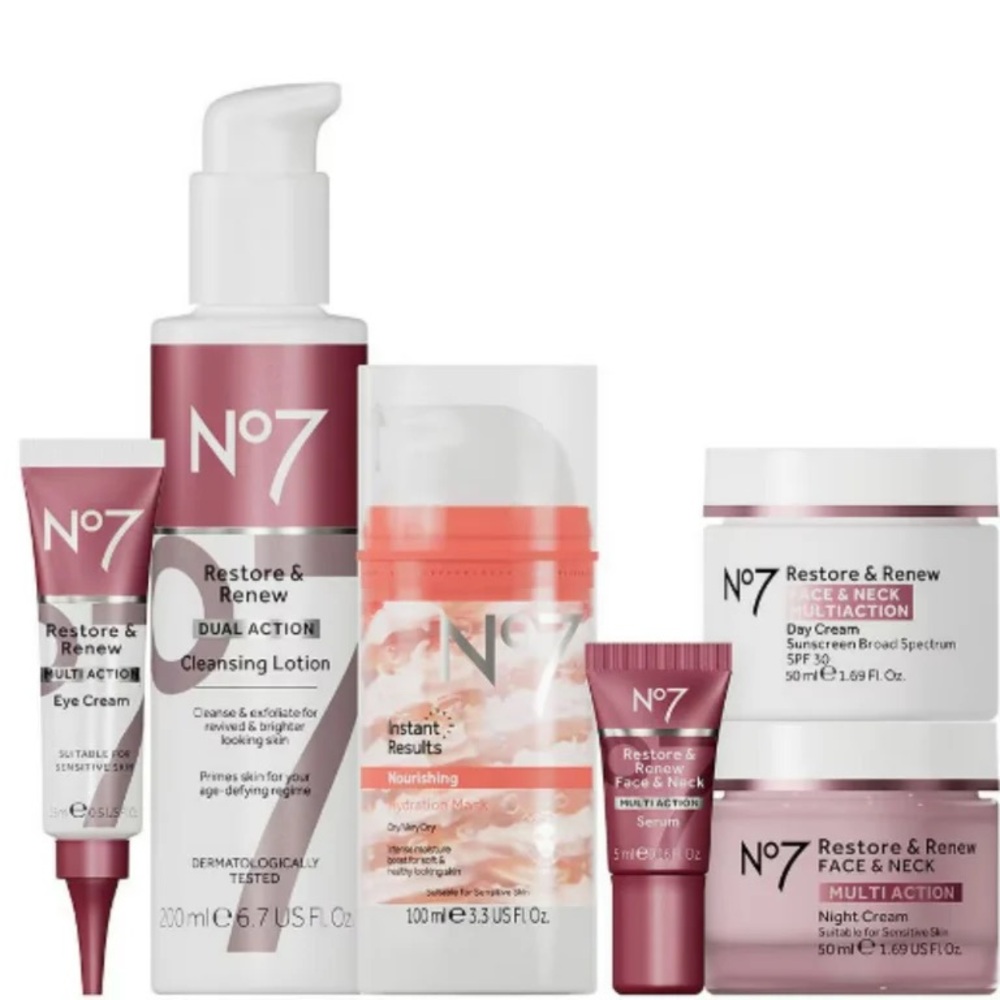 COPY - No. 7 Renew & Restore Ultimate Skincare Collection